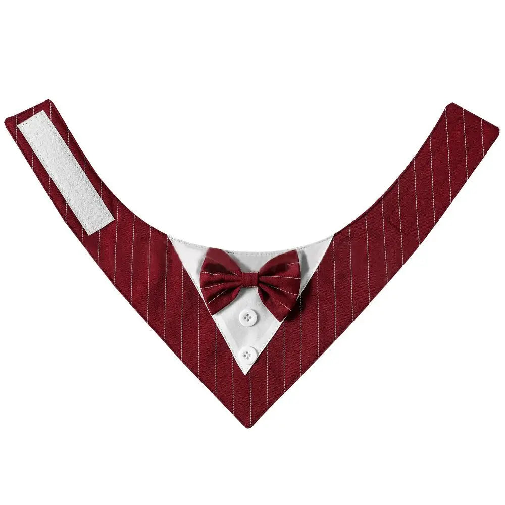 Formal Pet Wedding Bow Tie Collar