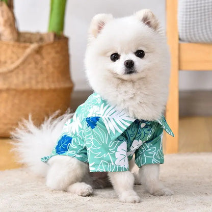 Coconut Tree Shirt for Small Dogs and Cats