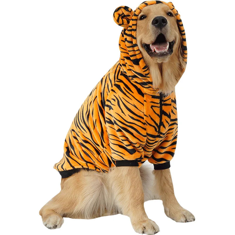 Cozy Tiger Jumper Large Dog