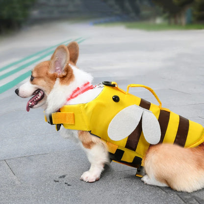 Bumblebee Pet  Life Jacket Harness