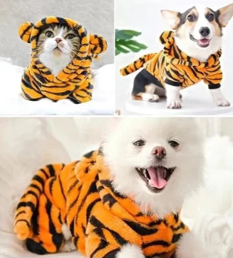 Cosy Tiger small pet jumper