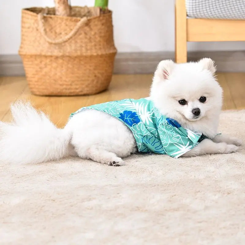 Coconut Tree Shirt for Small Dogs and Cats